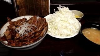 道産豚丼、とんたん