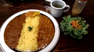 20180429_チキン+ひよこ豆カレー、うみねこカレー