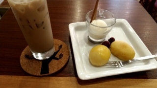 ポテプレート+カフェオレ、ダンポテト