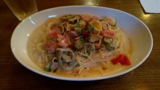 ハラペーニョスモーククリームパスタ、あなぐら