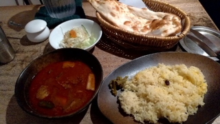 スペシャルラムカレー、インド食堂