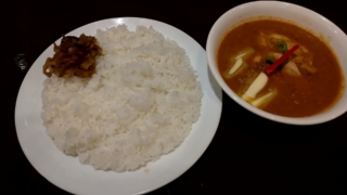 チキンカレー、草枕