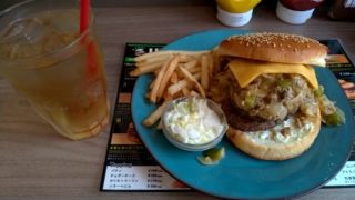 BANバーガーセット+チーズ、BANバーガー