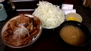 道産豚丼セット、とんたん