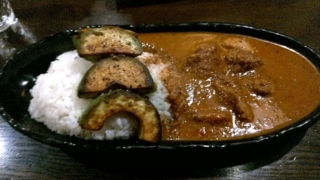 チキンカレー+焼きアボカド、ZAZA