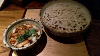 肉汁うどん、山長