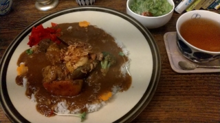 スペシャルカレー、茄子おやじ