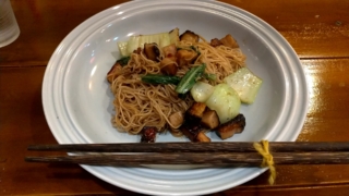 チャーシュー炒め麺、エキゾチックカフェCBC