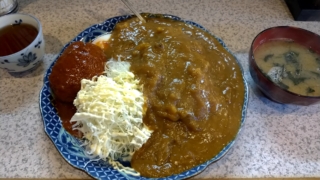 カレーハンバーグ、片桐