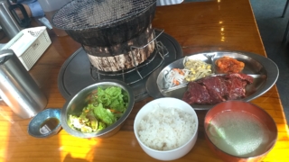 ハラミ焼肉定食、永福苑