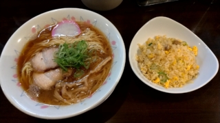 ラーメン+炒飯、のりや