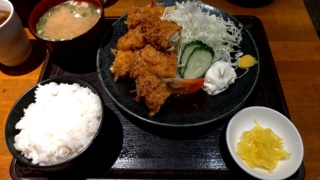 鶏ささみフライ定食、目黒キッチン