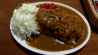 ロースカツカレー、キッチンすみっこ