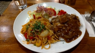 洋食,ポークカレー,ナポリタン