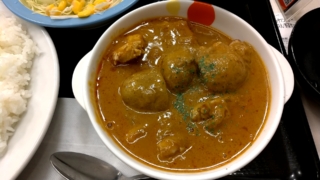 松屋のマッサマンカレー食べたレポート