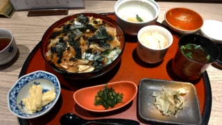 笹身づけ丼、天野屋