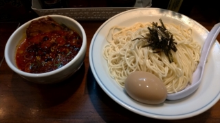 旨辛味玉つけ麺、むらさき