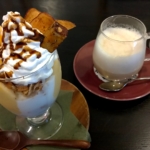 ぽてサンデー+カフェオレ、ダンポテト