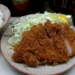 特上ロースかつ定食、とんかつ繁