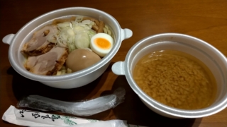 つけ麺+煮卵、平太周