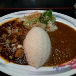 キーマカレー+麻婆豆腐、紫禁城