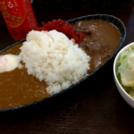 ビーフ+キーマカレー、ドゥードゥル