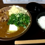 カレーうどん+肉あたま、香川一福